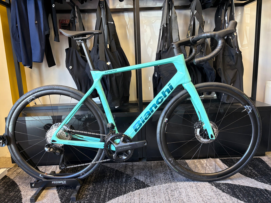 Bianchi Infinito ICR Celeste with Ultegra Di-2 - Size 57