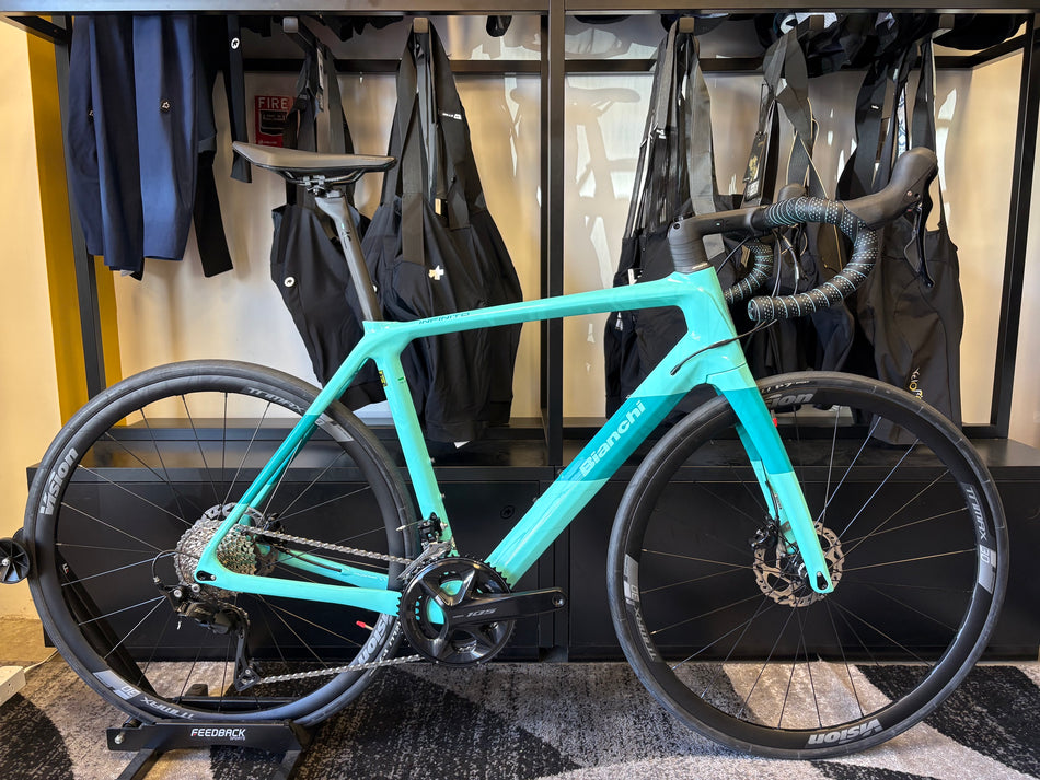 Bianchi Infinito Celeste with105 Di-2 - Size 55
